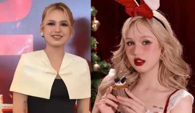 Sau hình ảnh bầu bĩnh, Xoài Non hiện diện đón Giáng sinh khoe nhan sắc cực phẩm