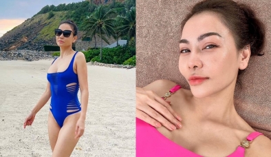 Chủ nhân hit 'Đường cong' khoe đường cong đẹp xuất sắc ở tuổi 46