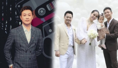 MC Anh Tuấn hiếm hoi công khai hình ảnh của ái nữ 1 tuổi