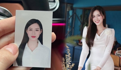 Đỗ Thị Hà khoe ảnh thẻ, ngũ quan sắc nét khiến ai nấy trầm trồ