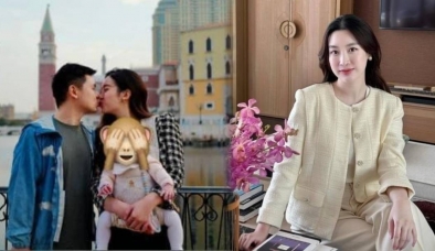 Khoảnh khắc hạnh phúc và ngọt ngào của gia đình Đỗ Mỹ Linh