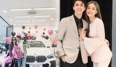 Bình An tặng xế mới cho Phương Nga, chị em đồng loạt vào xin xía