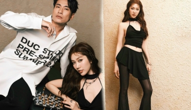Thúy Ngân tung bộ ảnh mới cùng Kiều Minh Tuấn, nói rõ 1 sự thật về 'đàn anh'