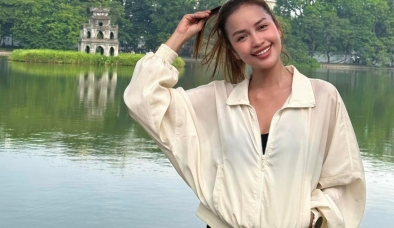 Hoa hậu Ngọc Châu khoe ảnh chụp bằng camera thường, dân mạng phản ứng thế nào?