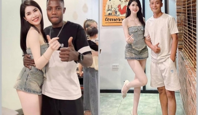 Bị chỉ trích vì chụp ảnh thân mật với Quang Linh Vlogs và Lindo, hot girl nổi tiếng trên SVĐ Mỹ Đình lên tiếng