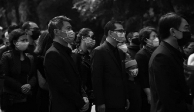 Xúc động điếu văn vĩnh biệt cố NSND Trần Hạnh về nơi an nghỉ cuối cùng