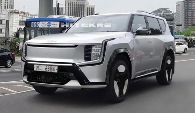 Kia EV9 lộ diện với thiết kế ấn tượng, quyết đấu VinFast VF9