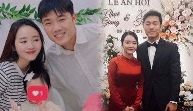 Vợ chồng Xuân Trường bất ngờ chia sẻ ảnh gia đình trên MXH, gương mặt con gái khiến fan tò mò