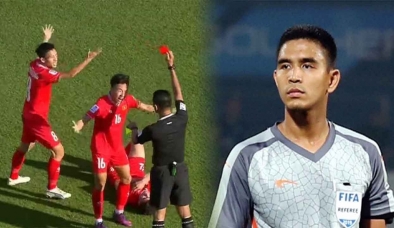 CĐV Việt Nam phẫn nộ với trọng tài Malaysia sau trận thua Iraq