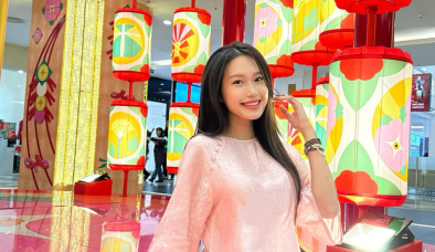 Doãn Hải My diện áo dài, khoe loạt ảnh đón Tết đẹp lung linh