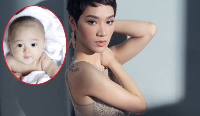 Trà My Idol khiến dân tình phát sốt với loạt ảnh quý tử đầu lòng thủa mới sinh