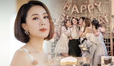 Hồng Diễm đọ sắc cùng dàn mỹ nhân VFC trong dịp sinh nhật tròn 40 tuổi 