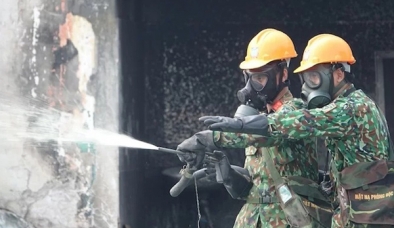 Tẩy độc nhà kho Rạng Đông đã hoàn tất