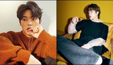 Song Kang 'xỉu ngang xỉu dọc' khi lần đầu gặp Jin: Anh cả BTS đích thị là chiếc chồng quốc dân