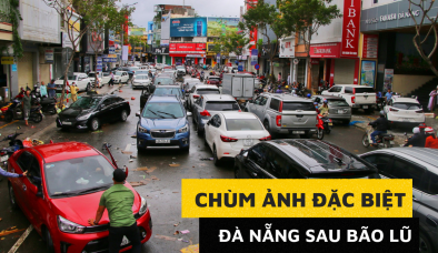 CHÙM ẢNH: Đà Nẵng vực dậy sau trận mưa lịch sử, ngời sáng tinh thần 'tương thân tương ái'