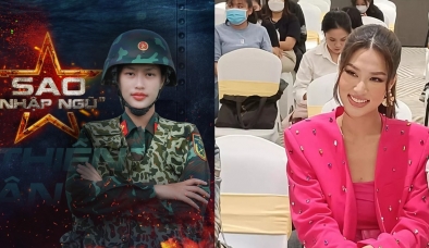 'Team qua đường' chụp cận Thiên Ân dự họp báo Sao Nhập Ngũ, nhan sắc thế nào?