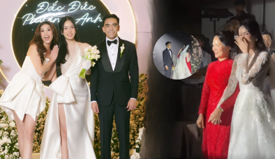 Video: Trọn khoảnh khắc Phương Anh vào lễ đường, kinh diễm từng chuyển động khiến fan khó rời mắt