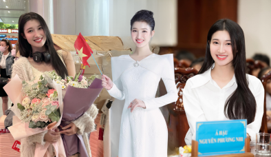 Phương Nhi hồi hương sau hành trình tại Miss International 2023, nhan sắc thế nào?