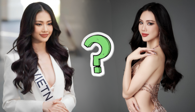 Bùi Quỳnh Hoa lộ diện sau trượt top Miss Universe 2023, biểu cảm gây chú ý