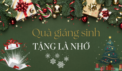Giáng sinh nên tặng quà gì để người nhận ‘nhớ mãi không quên’?