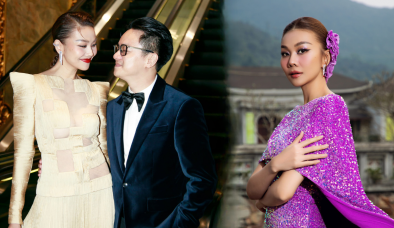 Thanh Hằng xả ảnh tình tứ bên chồng, báo luôn 'tin vui': Khán giả ồ ạt chúc mừng