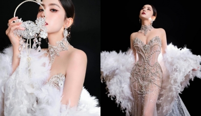 Cổ Lực Na Trát gây chấn động cõi mạng vì vẻ đẹp kinh diễm siêu thực, hạ 'knock out' Địch Lệ Nhiệt Ba