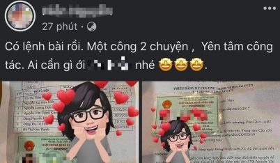 Chủ quán nhậu khoe mình có 'lệnh bài' TNV, tha hồ lách chốt đi ship đồ ăn