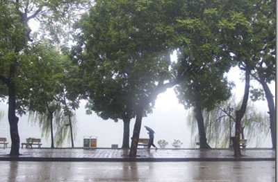 Thời tiết ngày 28/3: Hà Nội có mưa