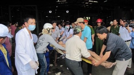 6 người thương vong do ngạt khí  metan