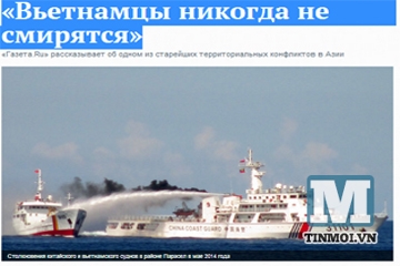 'Người Việt Nam không bao giờ chấp nhận'