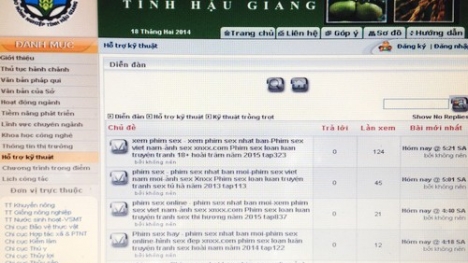 Quản lý 30 website đồi trụy, cựu sinh viên bị công an tóm
