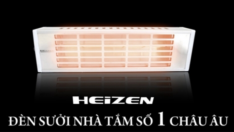 Công nghệ PARC được ứng dụng trong đèn sưởi nhà tắm