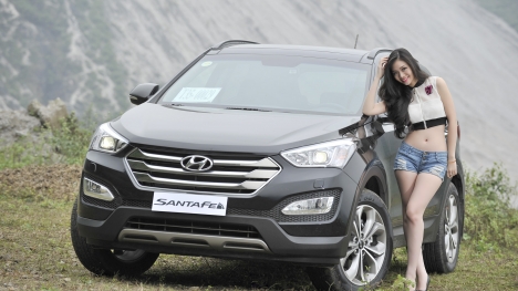 Hyundai SantaFe 2015 đồng hành cùng thiếu nữ trên cung đường Tây Bắc