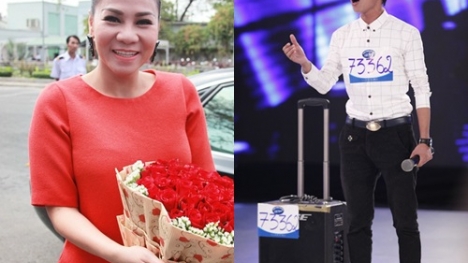 Vietnam idol 2015: Thu Minh bối rối vì 'hot boy kẹo kéo' khóc nức nở