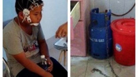 Bé trai 9 tuổi bị mẹ kế bạo hành ở Bắc Giang: 'Con lạy dì, dì tha cho con'