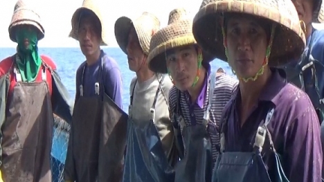 Phóng thích 3 tàu cá Trung Quốc ra khỏi vùng biển Việt Nam