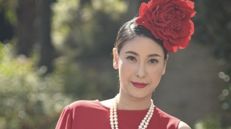 Hoa hậu Hà Kiều Anh yêu kiều trong sự kiện thời trang