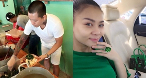 Facebook sao Việt: Tuấn Hưng làm từ thiện, Thu Minh khoe nhẫn siêu bự