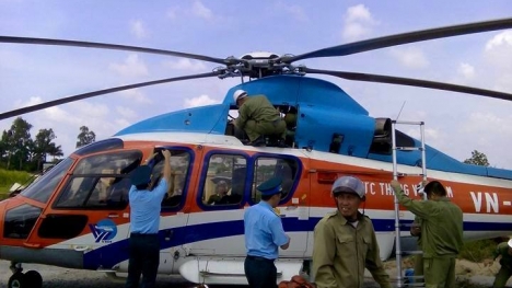 Máy bay quân sự hạ cánh khẩn cấp ở Thái Bình