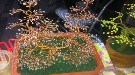 Cây cảnh handmade hơn nửa triệu “hút” khách dịp Tết