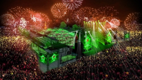 Tưng bừng bước sang 2016 với Heineken Countdown Party