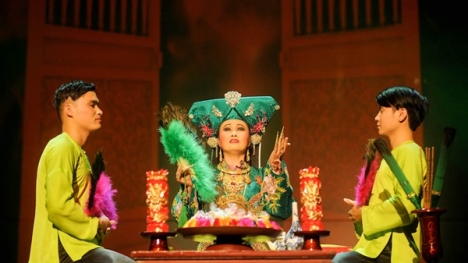 Cõi tâm linh kỳ bí trong vở diễn 'Tứ Phủ' của đạo diễn Việt Tú