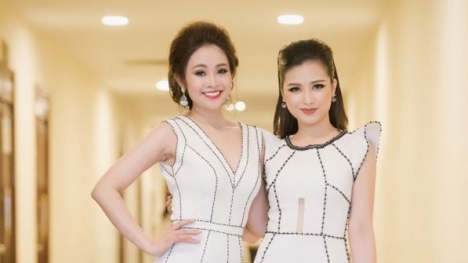 Dương Hoàng Yến, MC Thùy Linh lộng lẫy như chị em sinh đôi tại Cánh diều vàng
