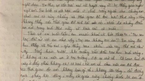 Xôn xao tâm thư nữ sinh 'đòi' tự tử: Lãnh đạo nhà trường lên tiếng