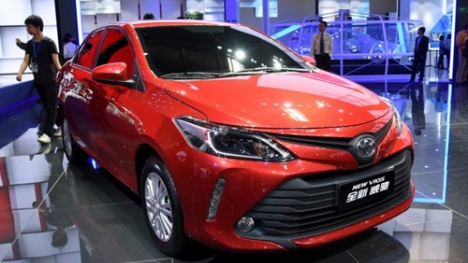 Lộ diện xe Toyota Vios 2016 với thiết kế hoàn toàn mới