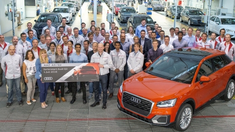 Q2 - SUV rẻ nhất của Audi chính thức đi vào sản xuất