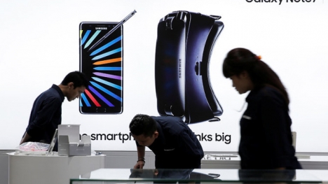 Samsung mất 16,1 tỉ USD sau khi dừng bán Note 7
