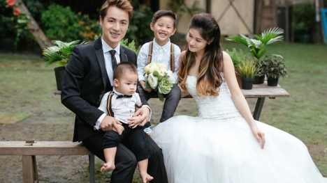 Đăng Khôi khoe khéo ảnh kỷ niệm 3 năm ngày cưới