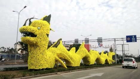 Rồng vàng trang trí gây xôn xao Hải Phòng: Lãnh đạo tỉnh lên tiếng