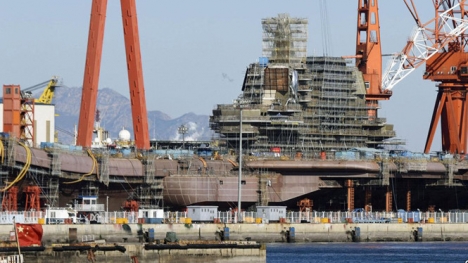 Tàu sân bay nội địa đầu tiên của Trung Quôc sắp hoàn thành